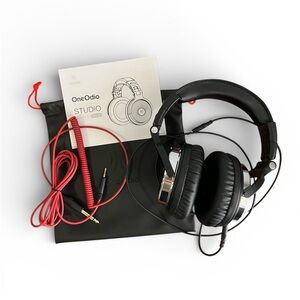 OneOdio Pro 10 Wired Over-Ear Headphones w/ Case & Cables, Studio DJ style